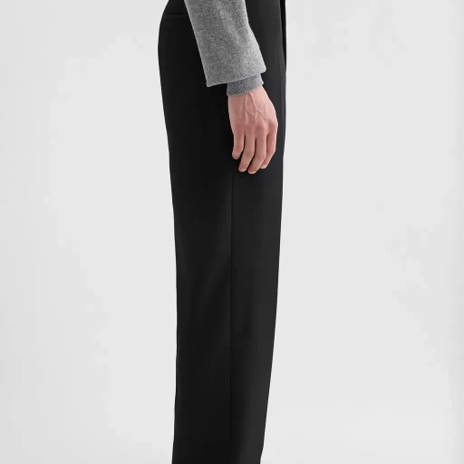 Wool Gabardine Trousers