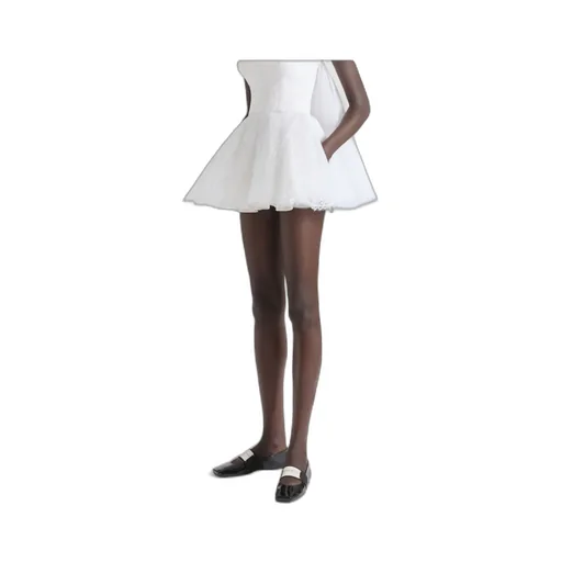 Sliced Square Ballerinas In Patent Leather