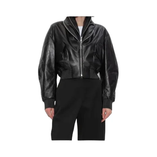 Givenchy Shawl Collar Zip-Up Bomber Jacket