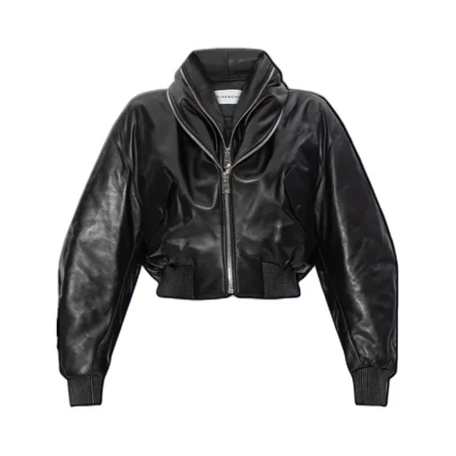 Givenchy Shawl Collar Zip-Up Bomber Jacket