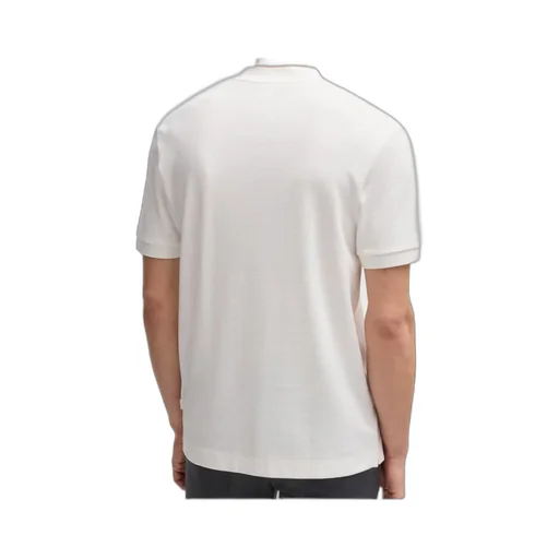 Boss Hugo Boss Collarless Short-Sleeved Polo Shirt