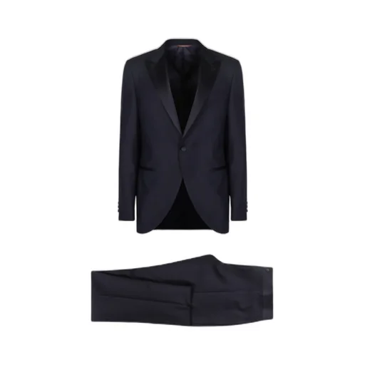 Canali Satin Lapel Two-Piece Suit