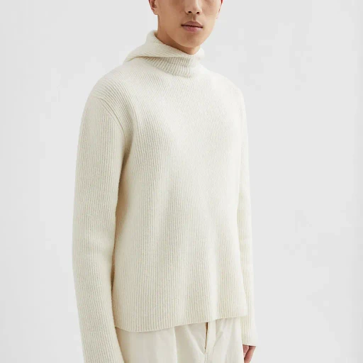 Wool Hooded Sweater