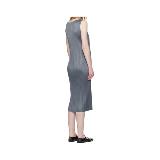 Pleated Midi Dress