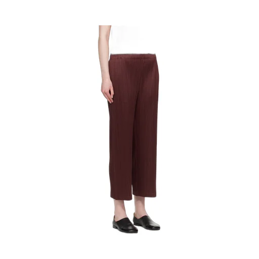 Elastic Waist Casual Pants