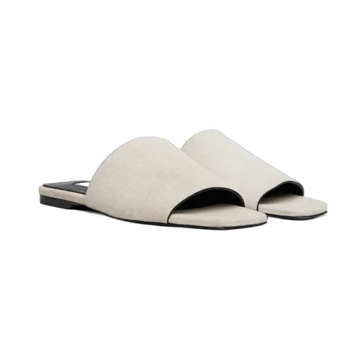 Open Toe Slingback Slippers