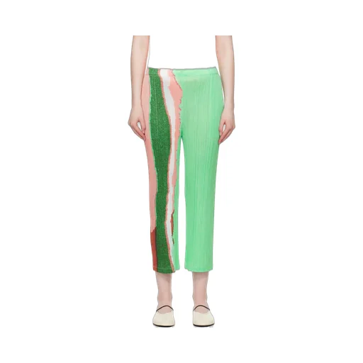 Patterned Casual Pants