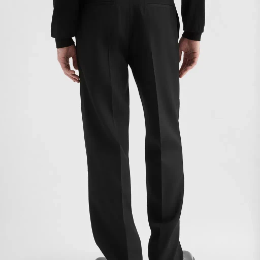 Wool Gabardine Trousers