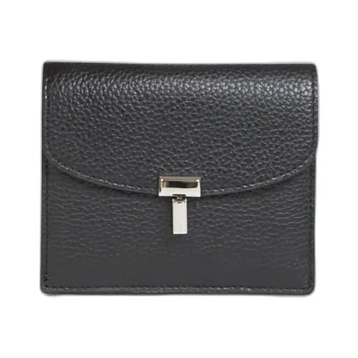 Grained-Leather Wallet