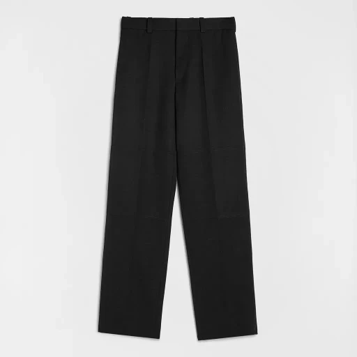 Wool Gabardine Trousers