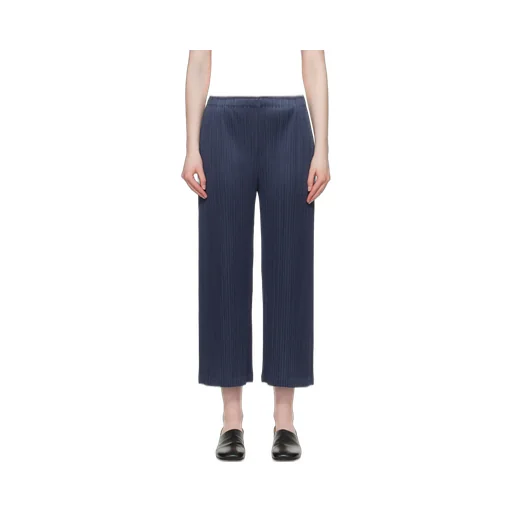 Straight-Leg Casual Pants