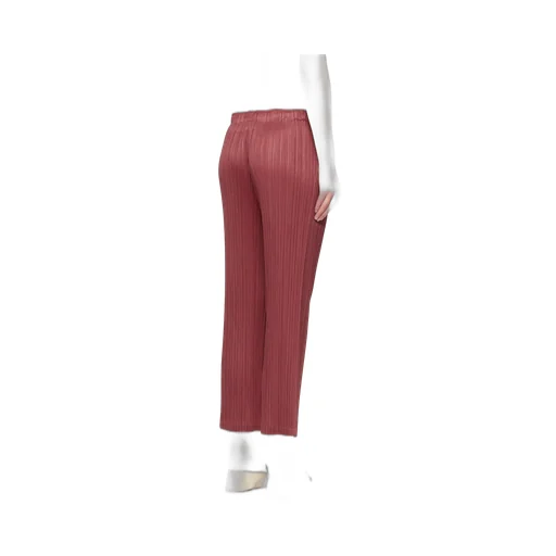 Straight-Leg Casual Pants