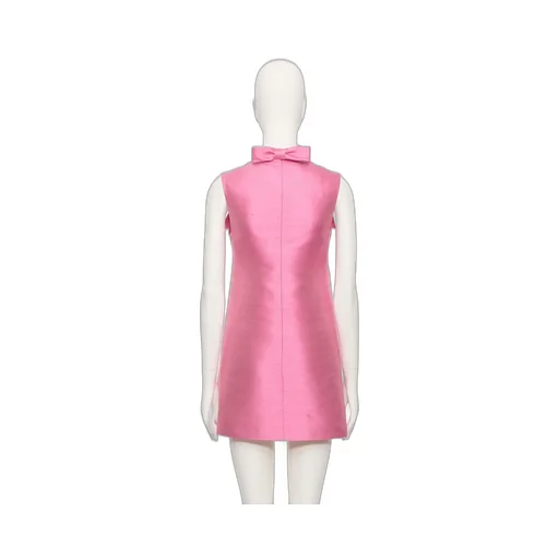 Bow-Detail Mini Dress