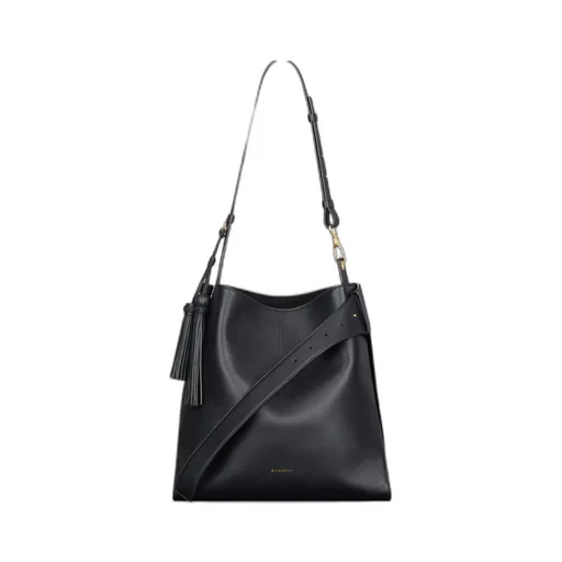 Medium Belted Hobo Bag In Leather
