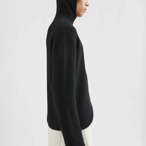 Wool Hooded Sweater
