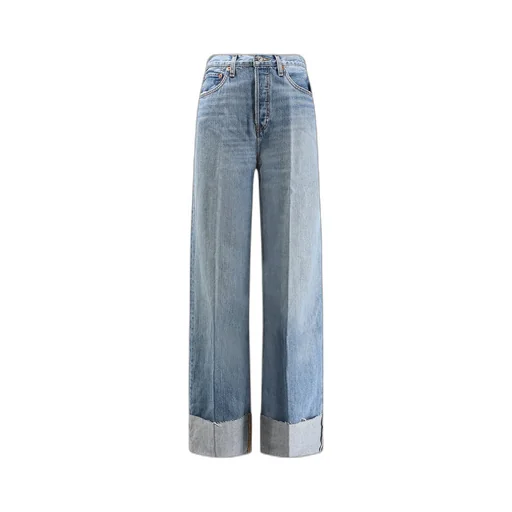 Re/Done High-Rise Wide-Leg Jeans