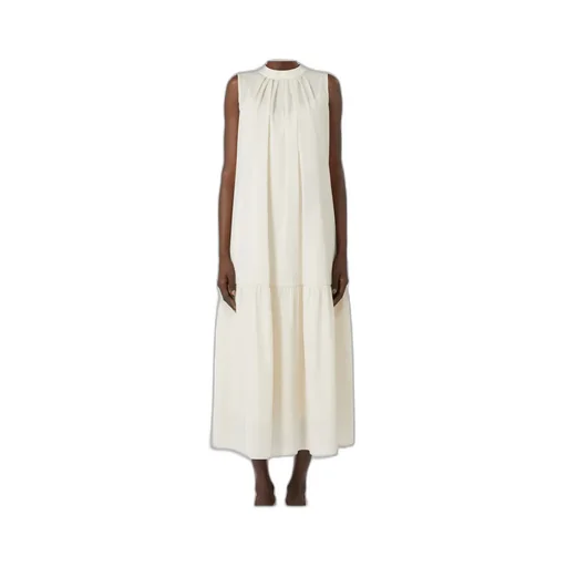 Cotton-Blend Canvas Dress