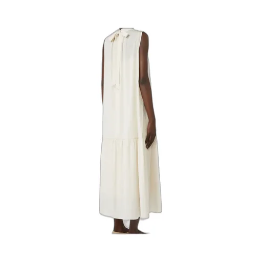 Cotton-Blend Canvas Dress