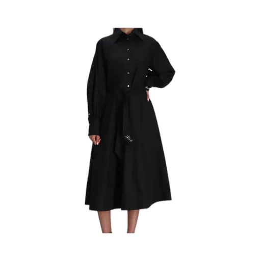 Logo-Embellished Midi Dress