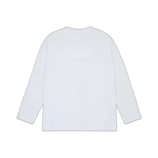 Numbers-Patch Long-Sleeve T-Shirt