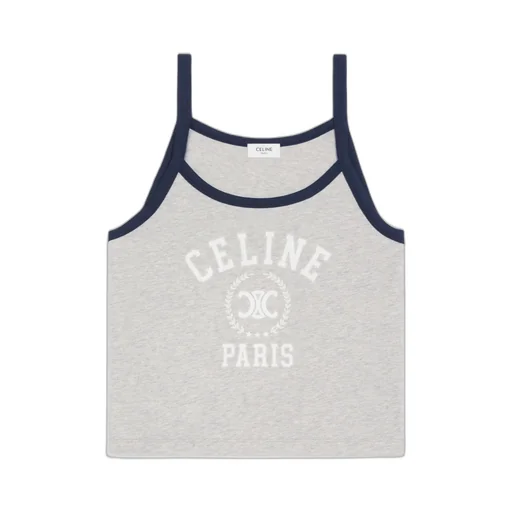 Celine Tank Top In Cotton Jersey