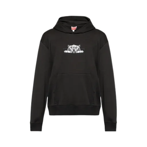 Kenzo Logo Embroidered Hoodie