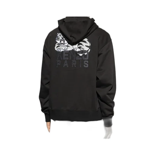 Kenzo Logo Embroidered Hoodie