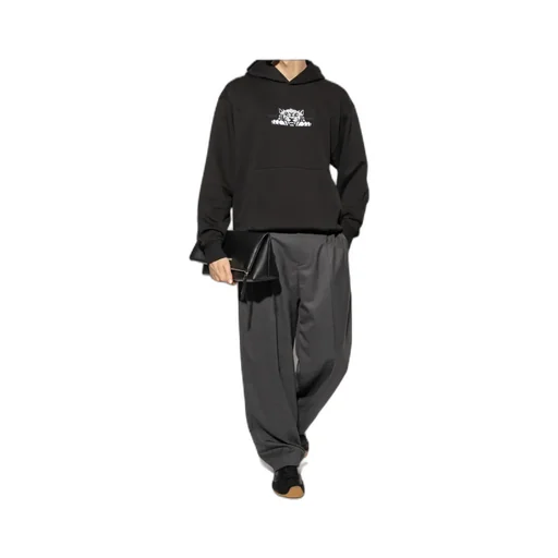 Kenzo Logo Embroidered Hoodie
