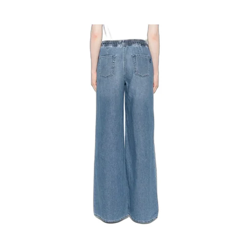 Elasticated-Waistband Jeans