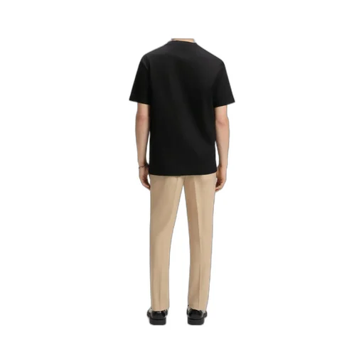 Logo-Patch Cotton T-Shirt