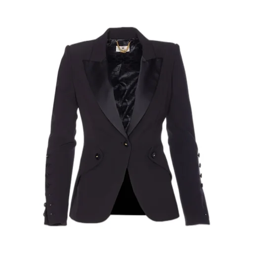 Peak-Lapels Blazer