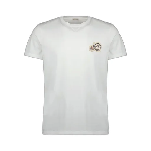 Moncler Logo Embroidered Crewneck T-Shirt