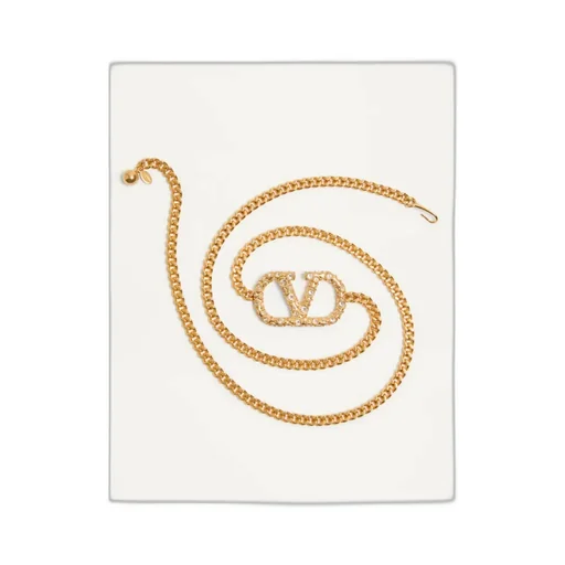 Vlogo Crystal-Embellished Belt