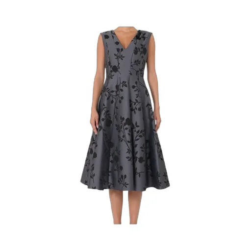 Cotton-Blend Jacquard Dress