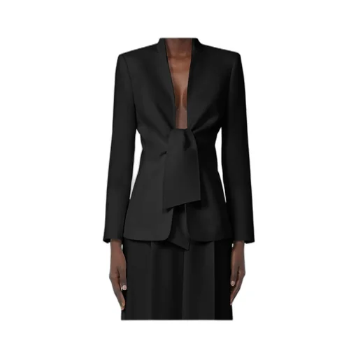 Max Mara Ghiotto Twist Detailed Blazer
