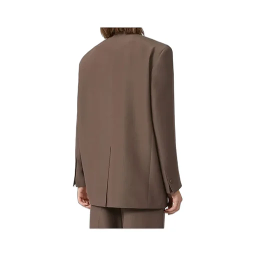 Oversized Cotton-Blend Blazer
