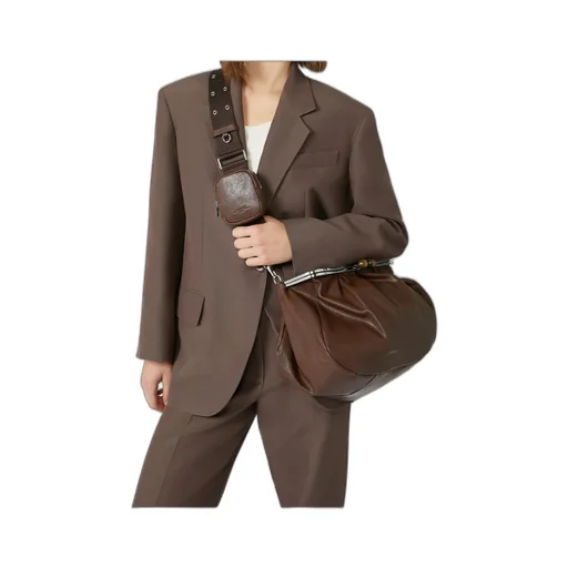 Oversized Cotton-Blend Blazer
