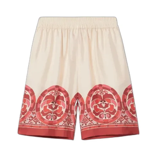 Silk Palazzo Shorts