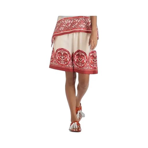 Silk Palazzo Shorts