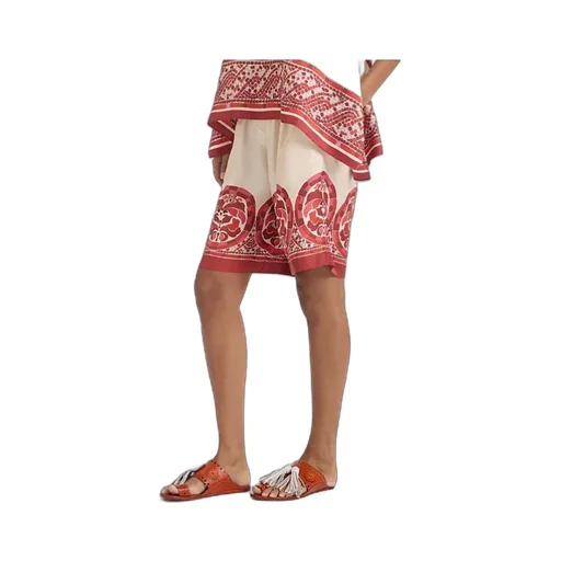 Silk Palazzo Shorts
