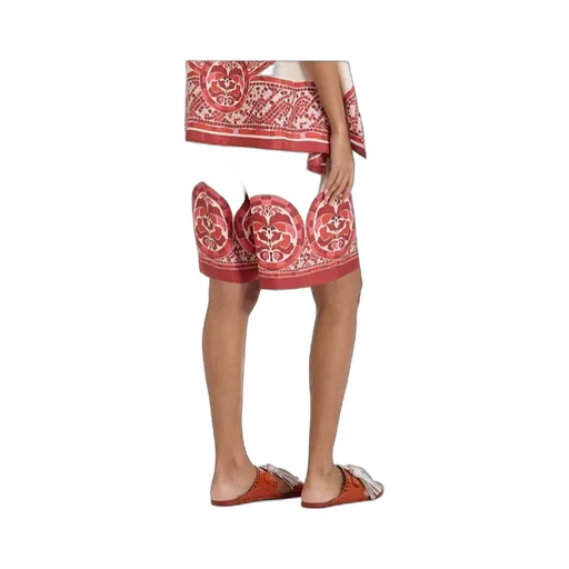 Silk Palazzo Shorts