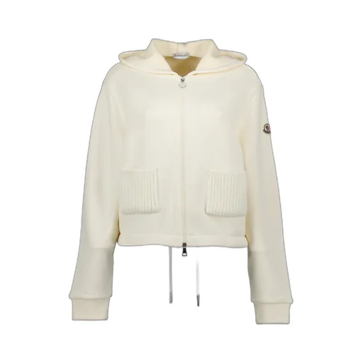 Moncler Knitted Pocket Zip-Up Hoodie