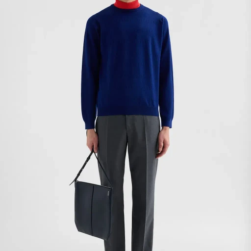 Wool Pointelle Sweater