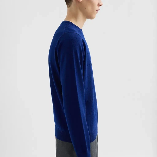 Wool Pointelle Sweater