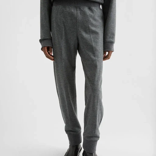 Wool Melton Sweatpants