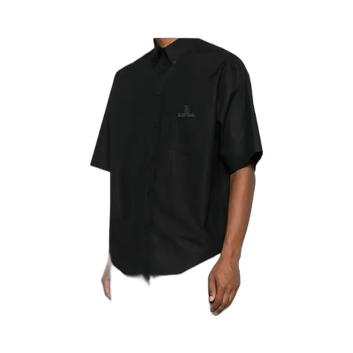 Embroidered-Logo Short-Sleeve Shirt