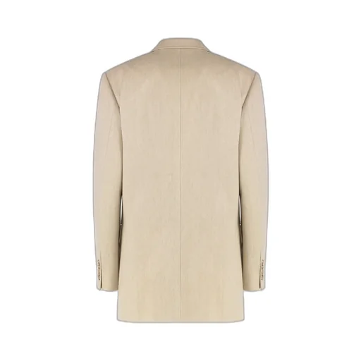 Victoria Beckham Peak-Lapel Double-Breasted Blazer