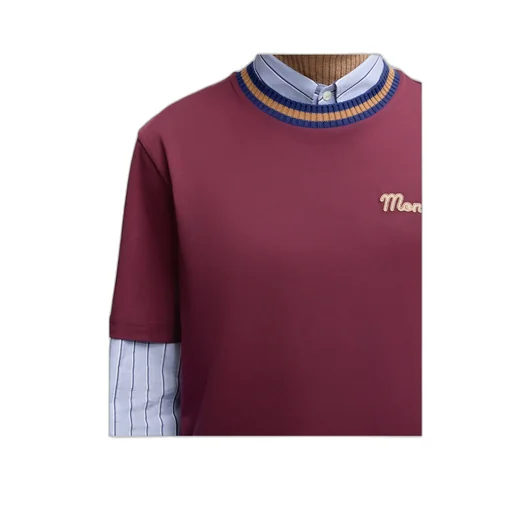 Moncler Logo-Embroidered Crewneck T-Shirt