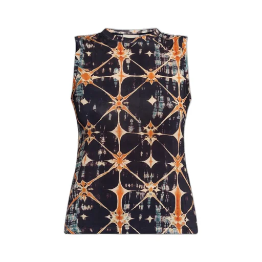 Ines Printed Sleeveless Top