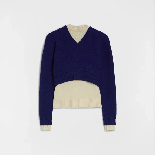 Wool Mock-Neck Sweater